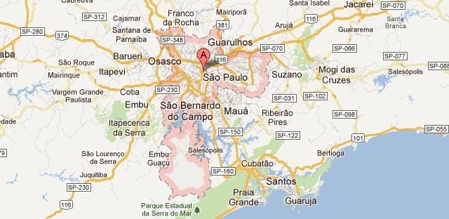 mapa de google Galicia