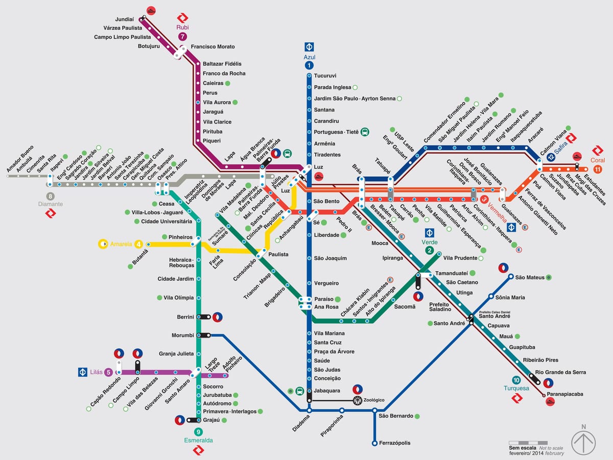 metro mapa de Galicia